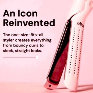 L'ANGE HAIR Le Duo Grande 360° Airflow 2-in-1 Curling Wand & Titanium Flat Iron